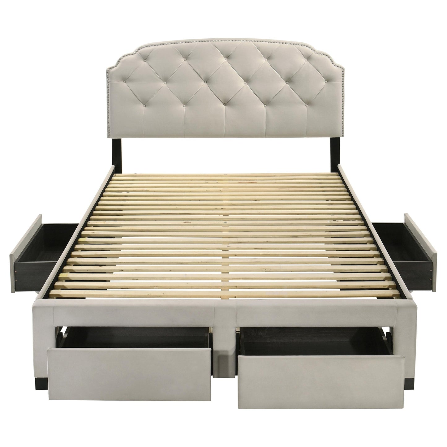 Marianna Bed in Cream