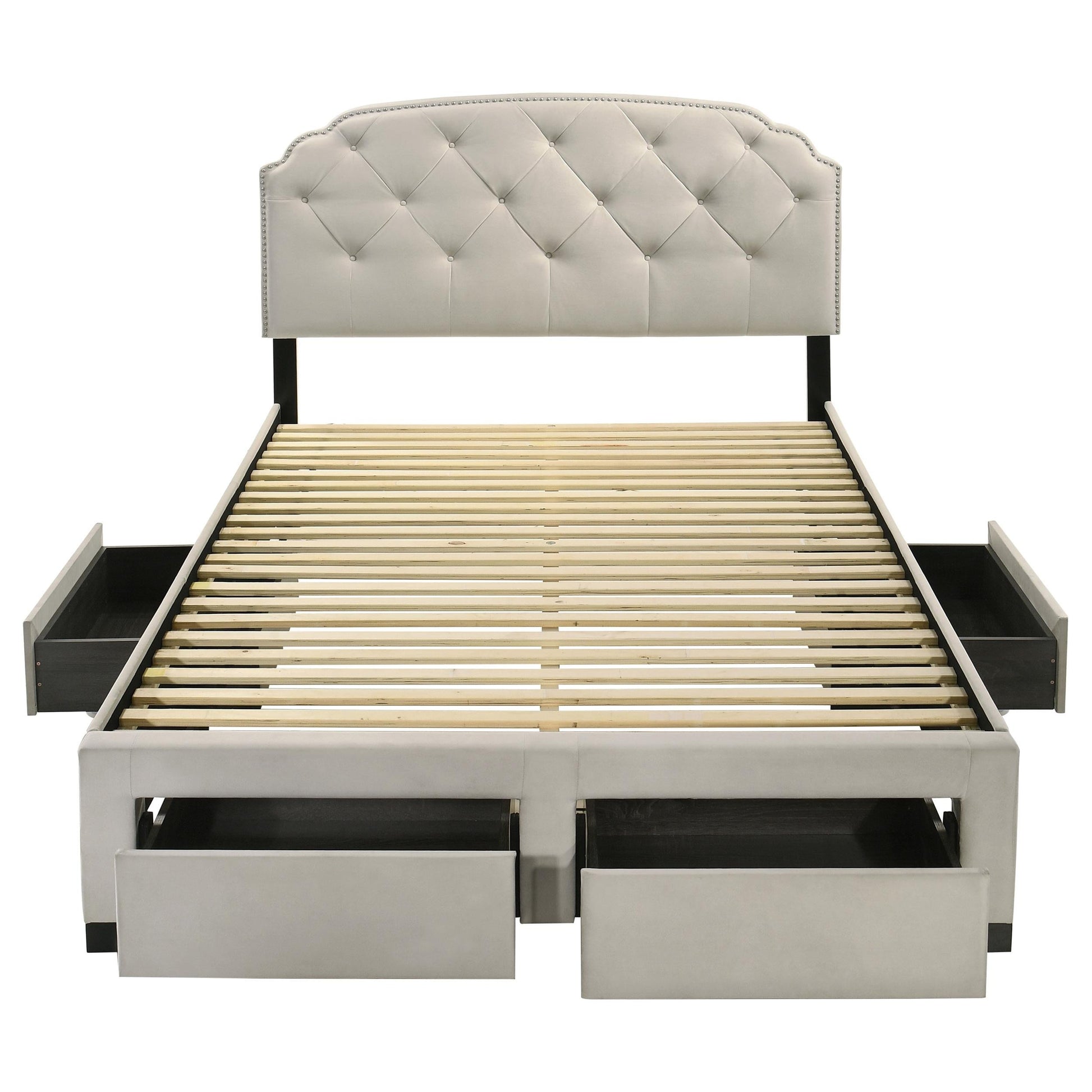 Marianna Bed in Cream
