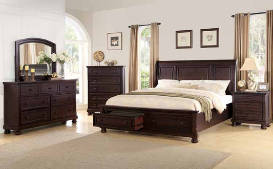 B2910 83” Espresso Bedroom Set 68”