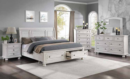 B2913 83” Washed Oak Bedroom Set 68”
