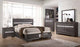 B3704 80” Grey Bedroom Set 64”