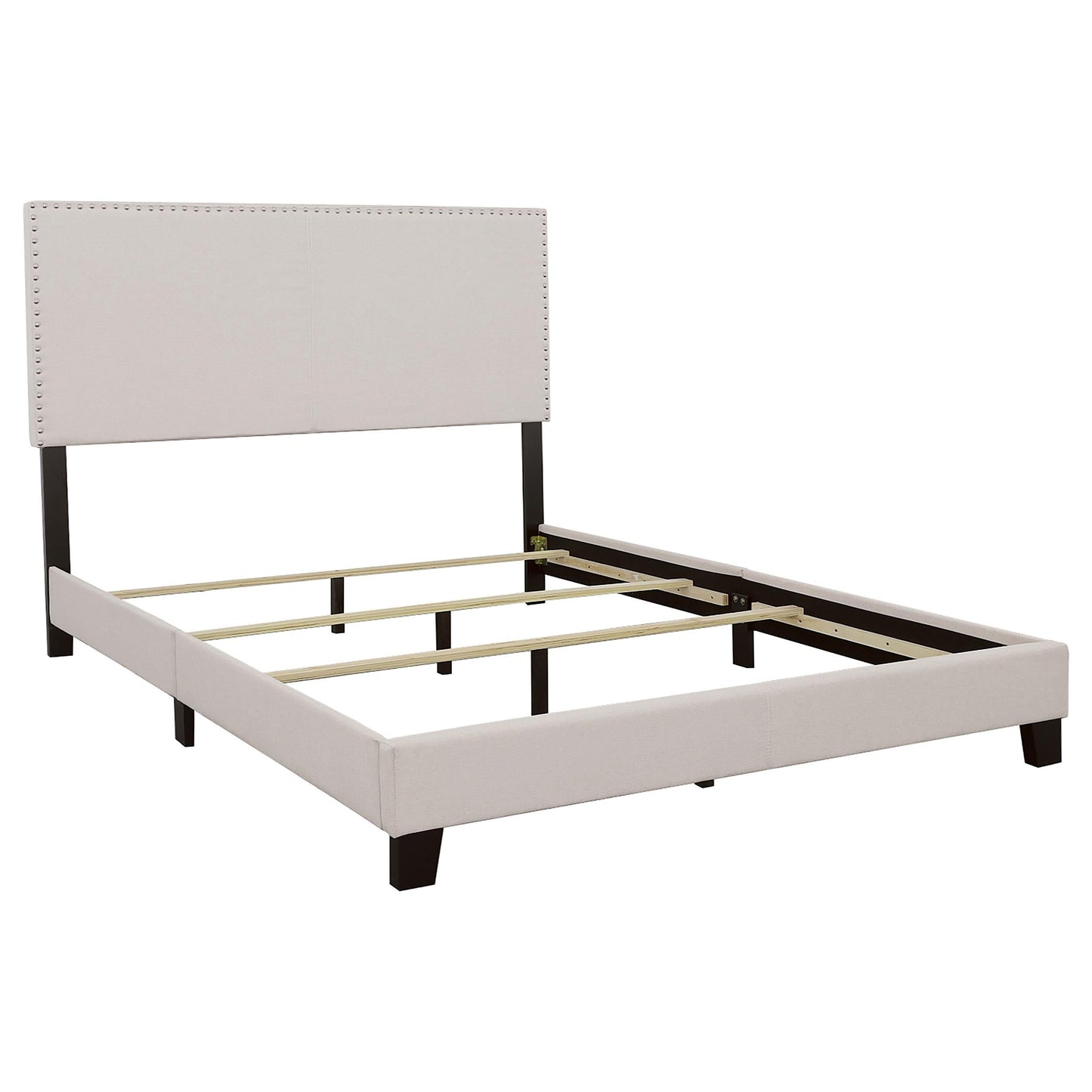 Boyd E King Bed - Ivory