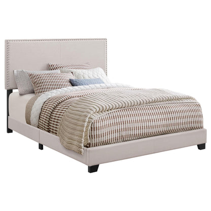 Boyd E King Bed - Ivory