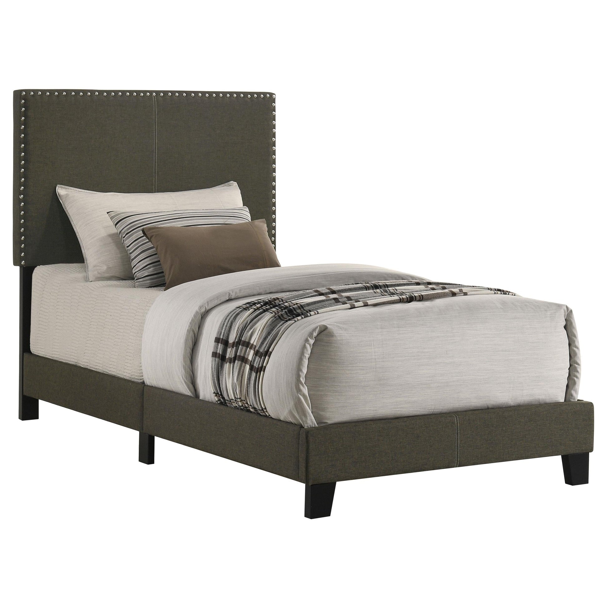 Boyd Twin Bed - Charcoal