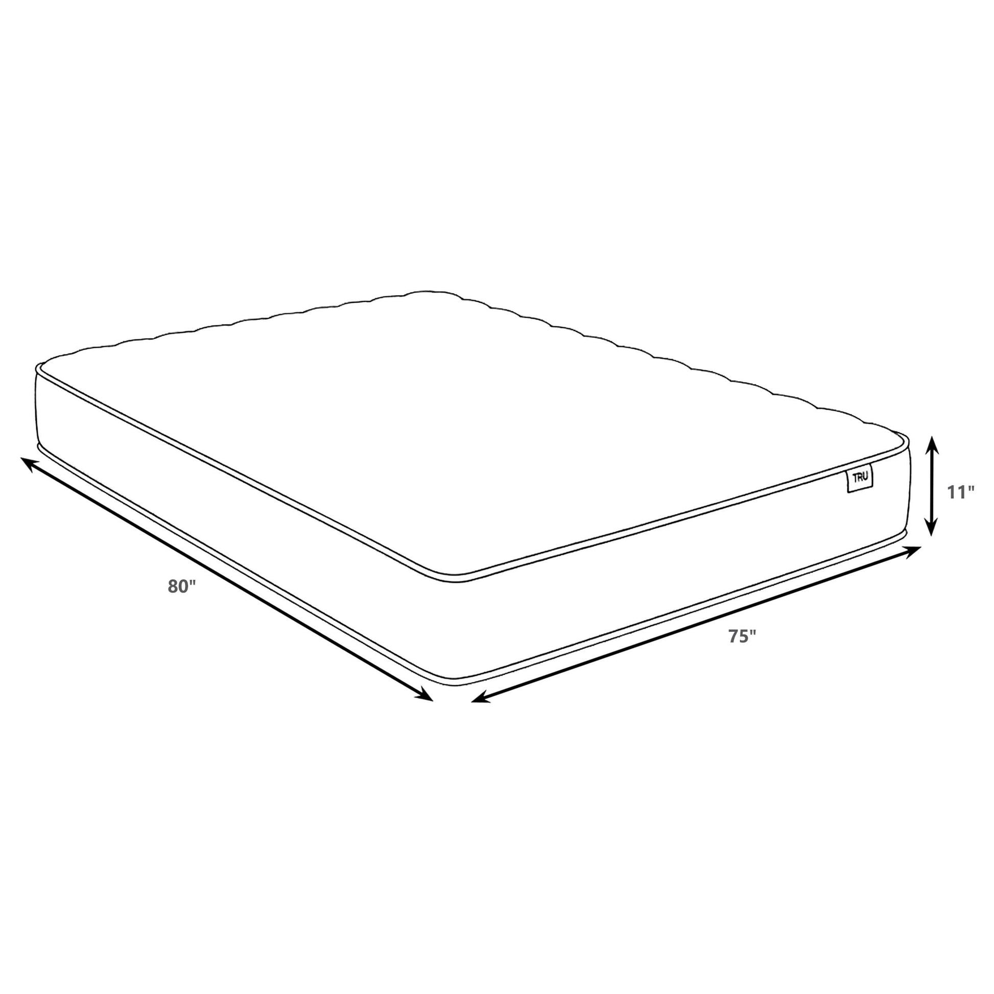 Hayes Mattress in White