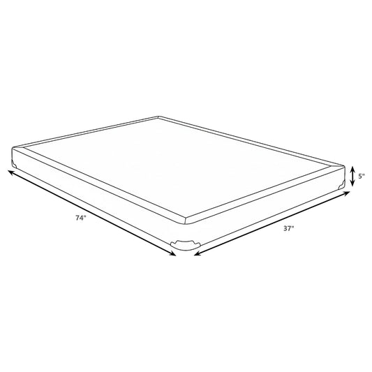 Eckard Twin Foundation in Grey (350415T)