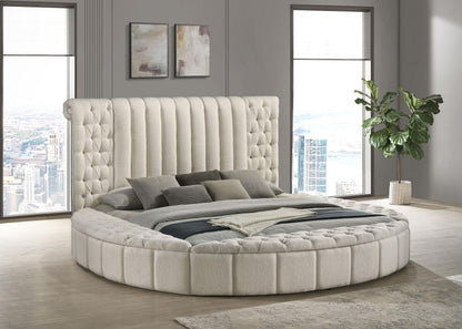 Sonya Bed in Ivory