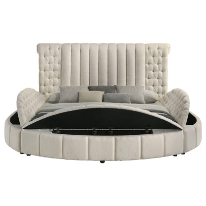 Sonya Bed in Ivory