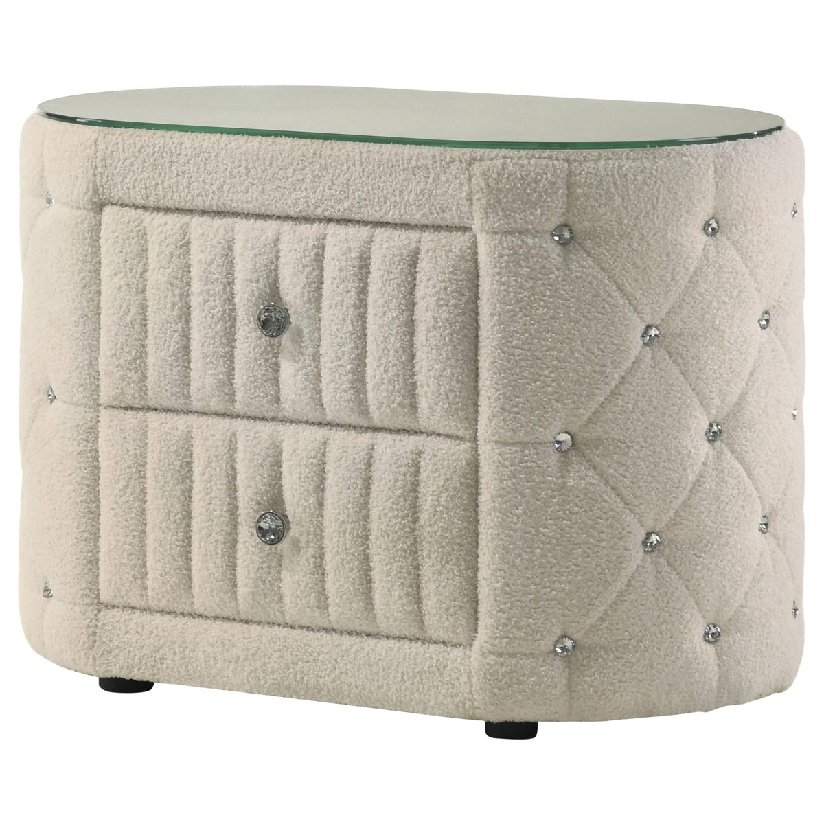 Sonya Nightstand in Ivory - Coaster Furniture