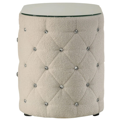 Sonya Nightstand in Ivory - Coaster Furniture
