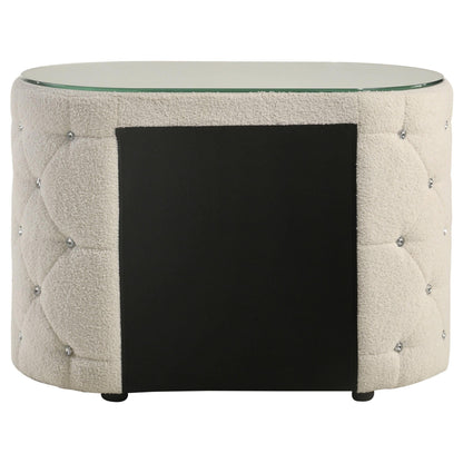 Sonya Nightstand in Ivory - Coaster Furniture