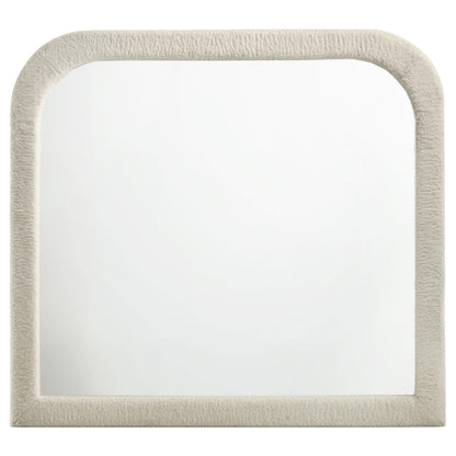 Sonya Dresser Mirror in Ivory - Coaster Furniture