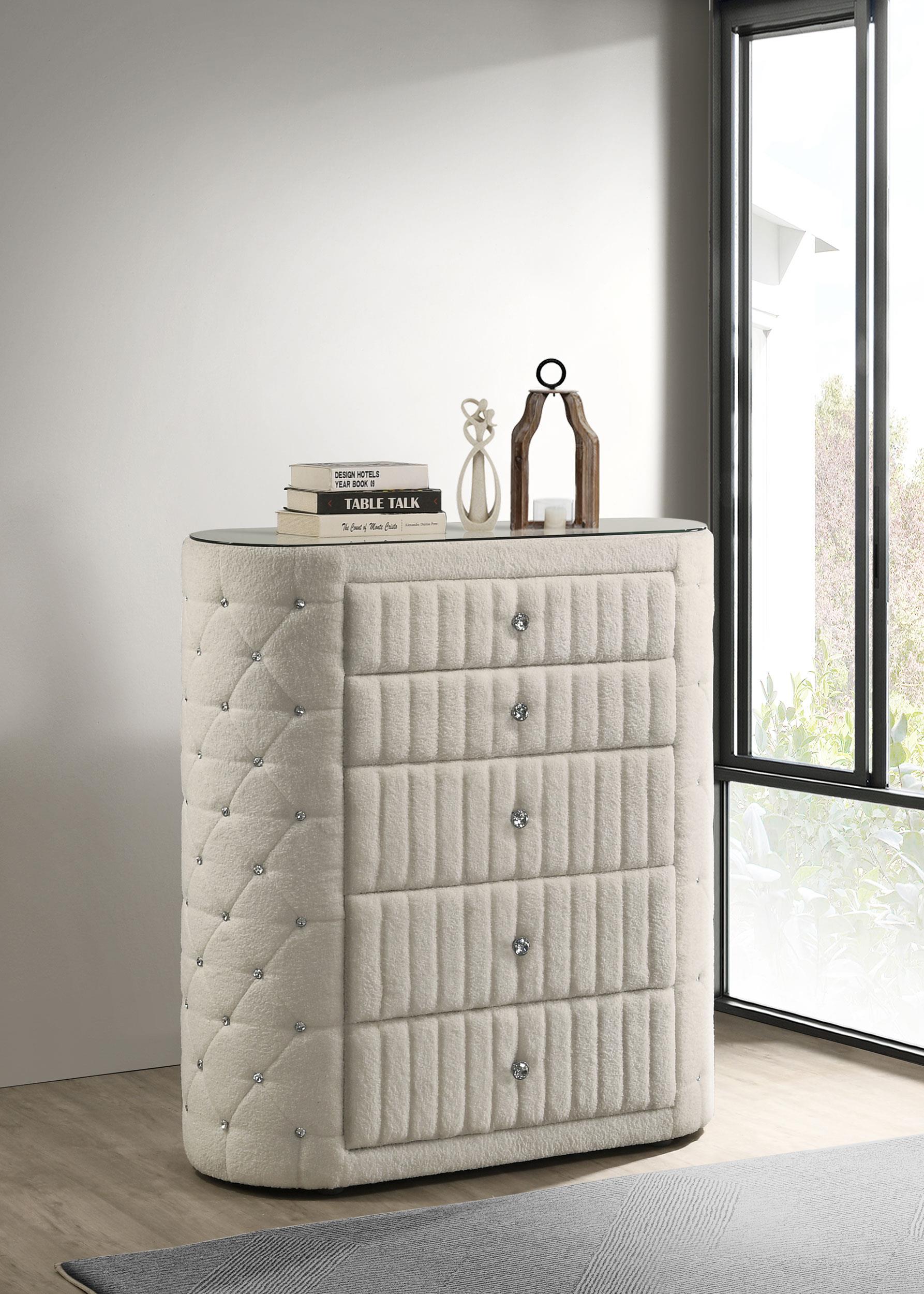 Sonya Chest in Ivory - Coaster Furniture