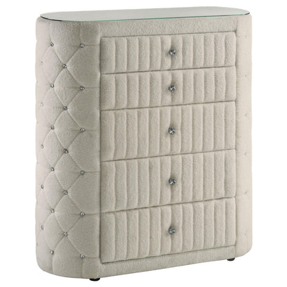 Sonya Chest in Ivory - Coaster Furniture