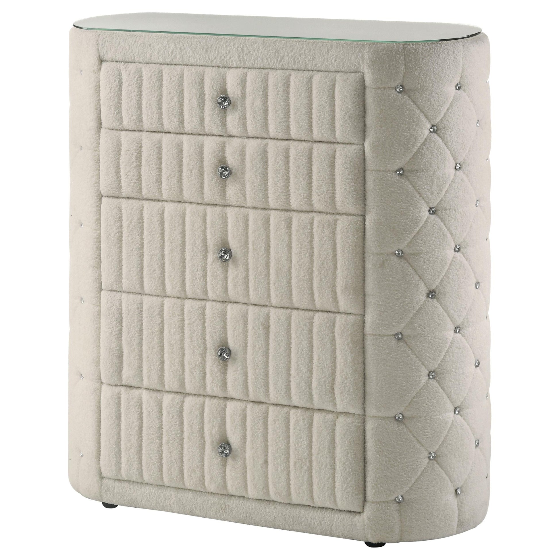 Sonya Chest in Ivory - Coaster Furniture