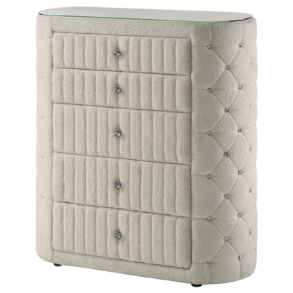 Sonya Chest in Ivory - Coaster Furniture
