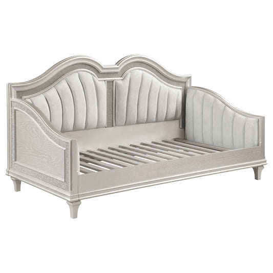 Evangeline Twin Daybed in Silver Oak - Coaster Furniture