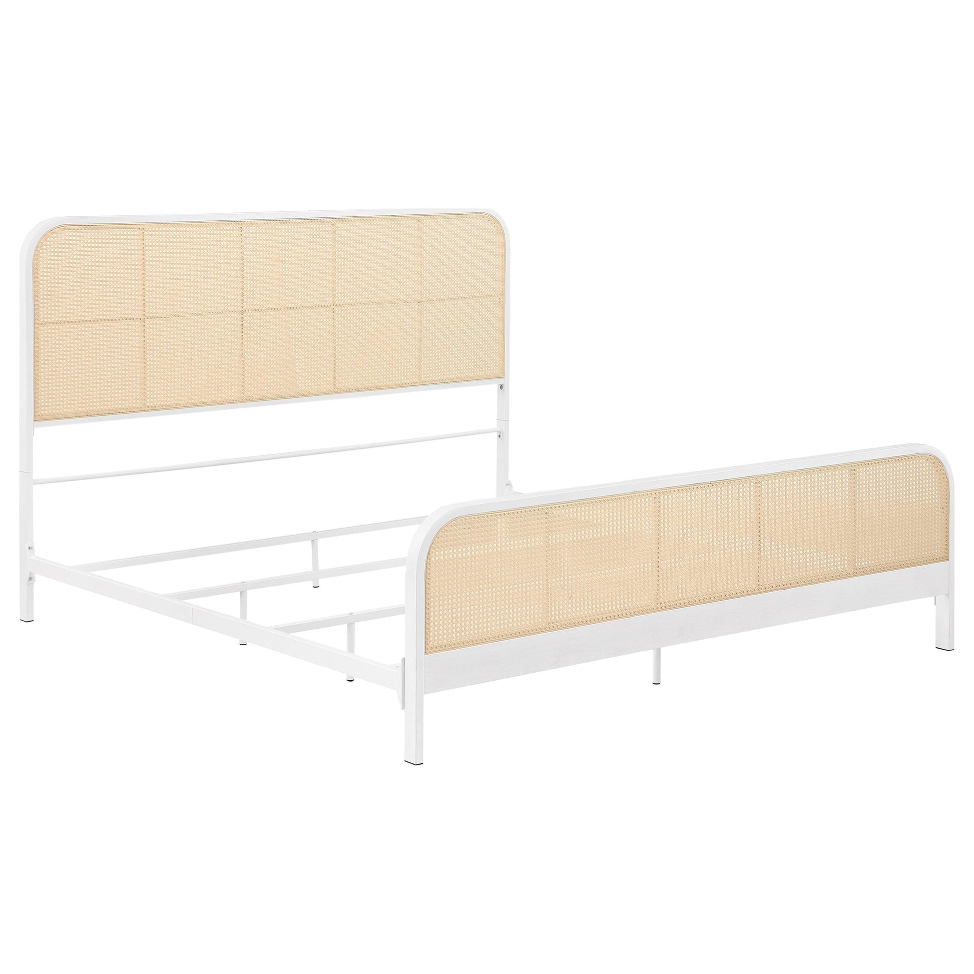 Lanewood E King Bed - White