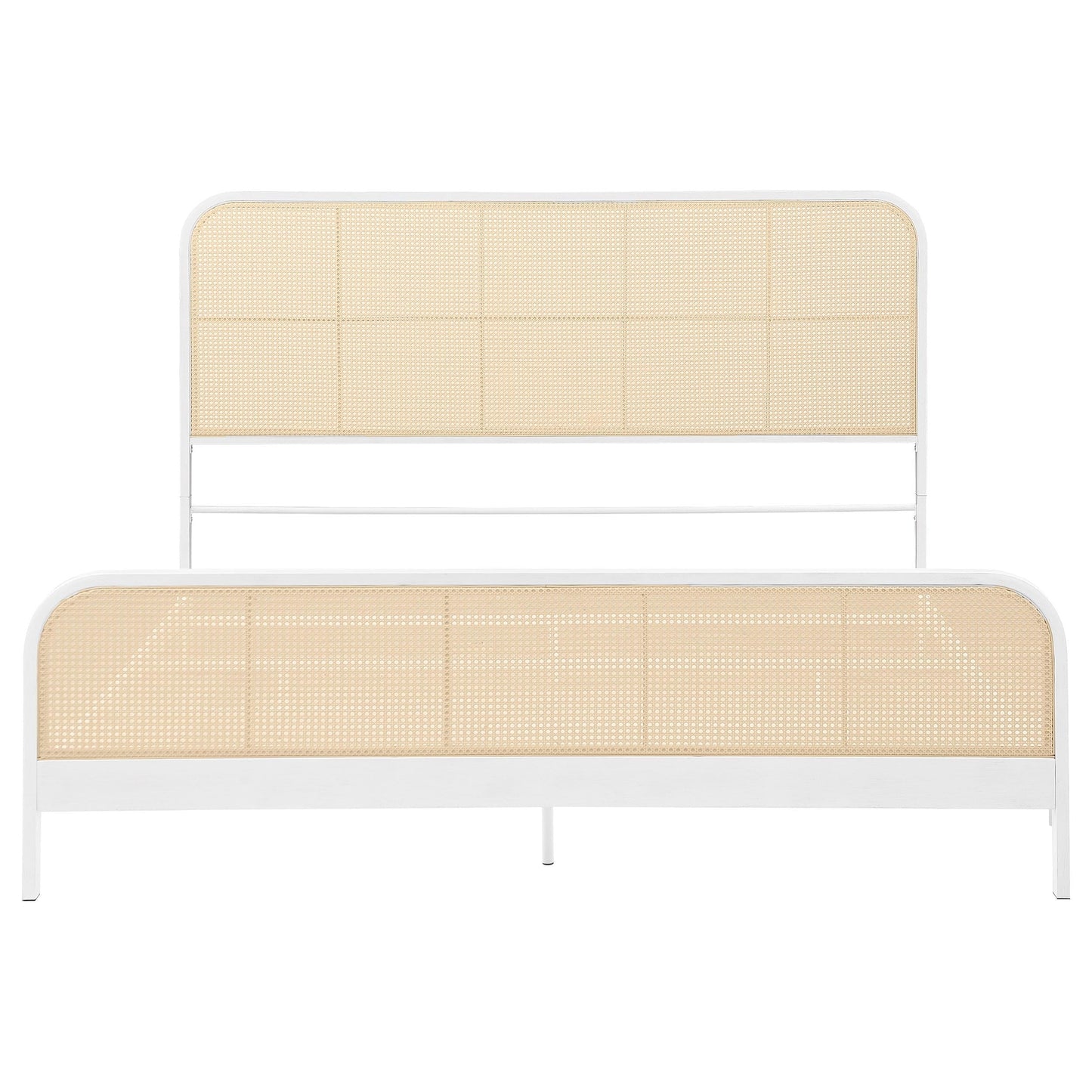 Lanewood E King Bed - White