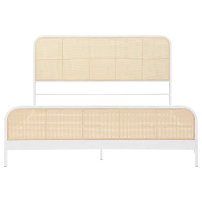 Lanewood E King Bed - White