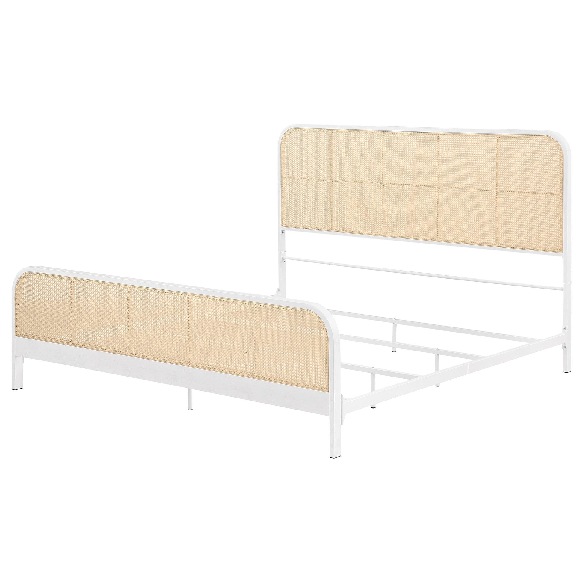 Lanewood E King Bed - White