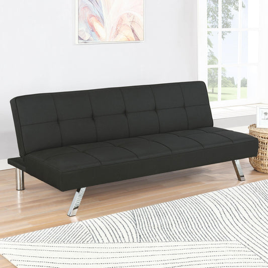 Joel Sofa Bed in Black - Coaster Furniture