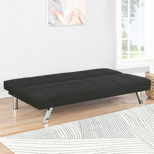 Joel Sofa Bed in Black - Coaster Furniture