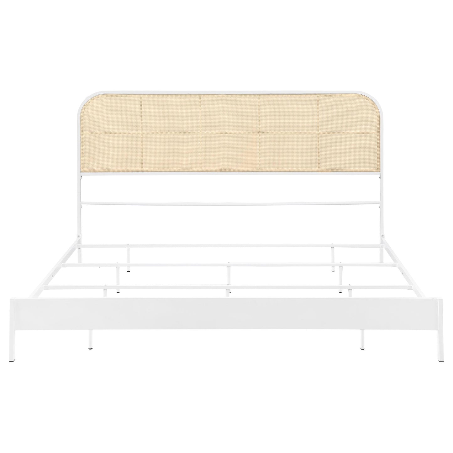 Amherst E King Bed - White