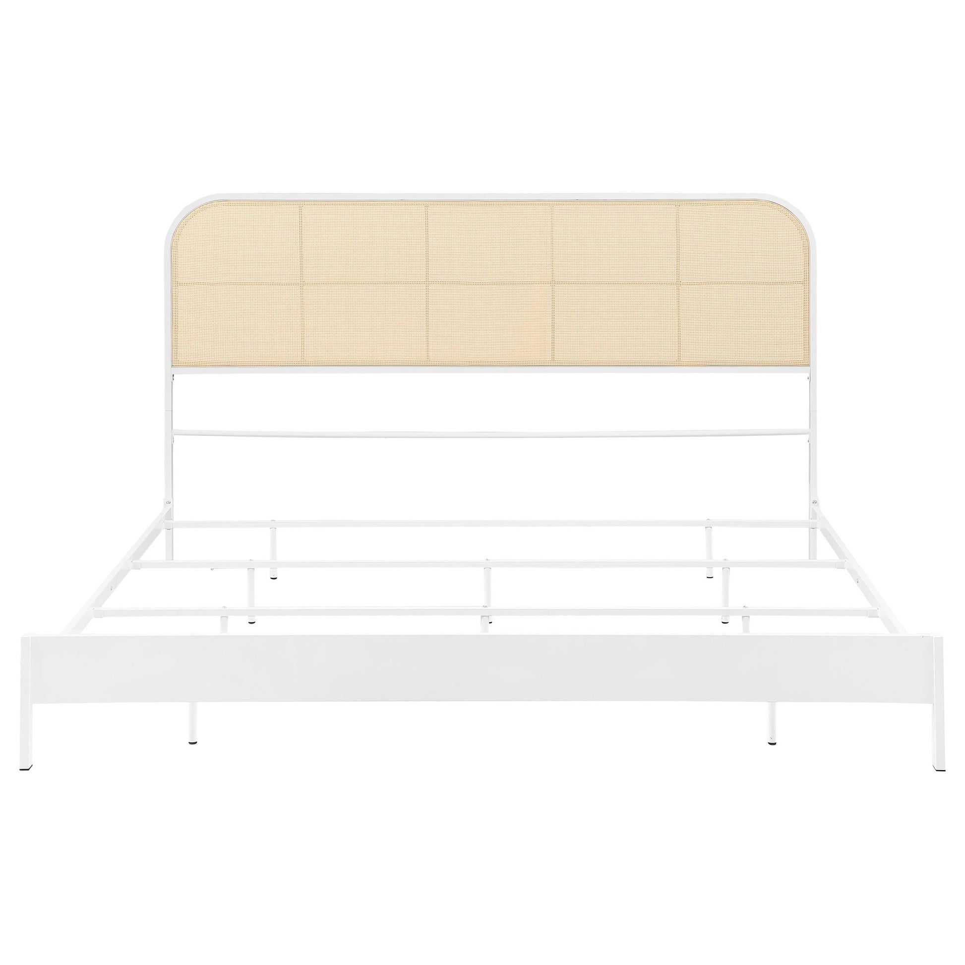 Amherst E King Bed - White