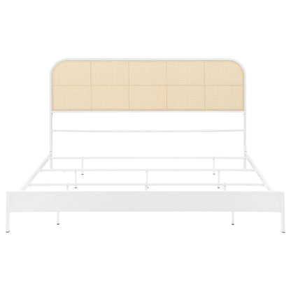 Amherst E King Bed - White