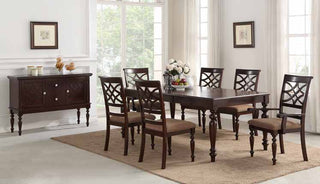 D502 Dark Dining Set