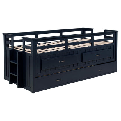 Carlsbad Twin Bed - Navy Blue