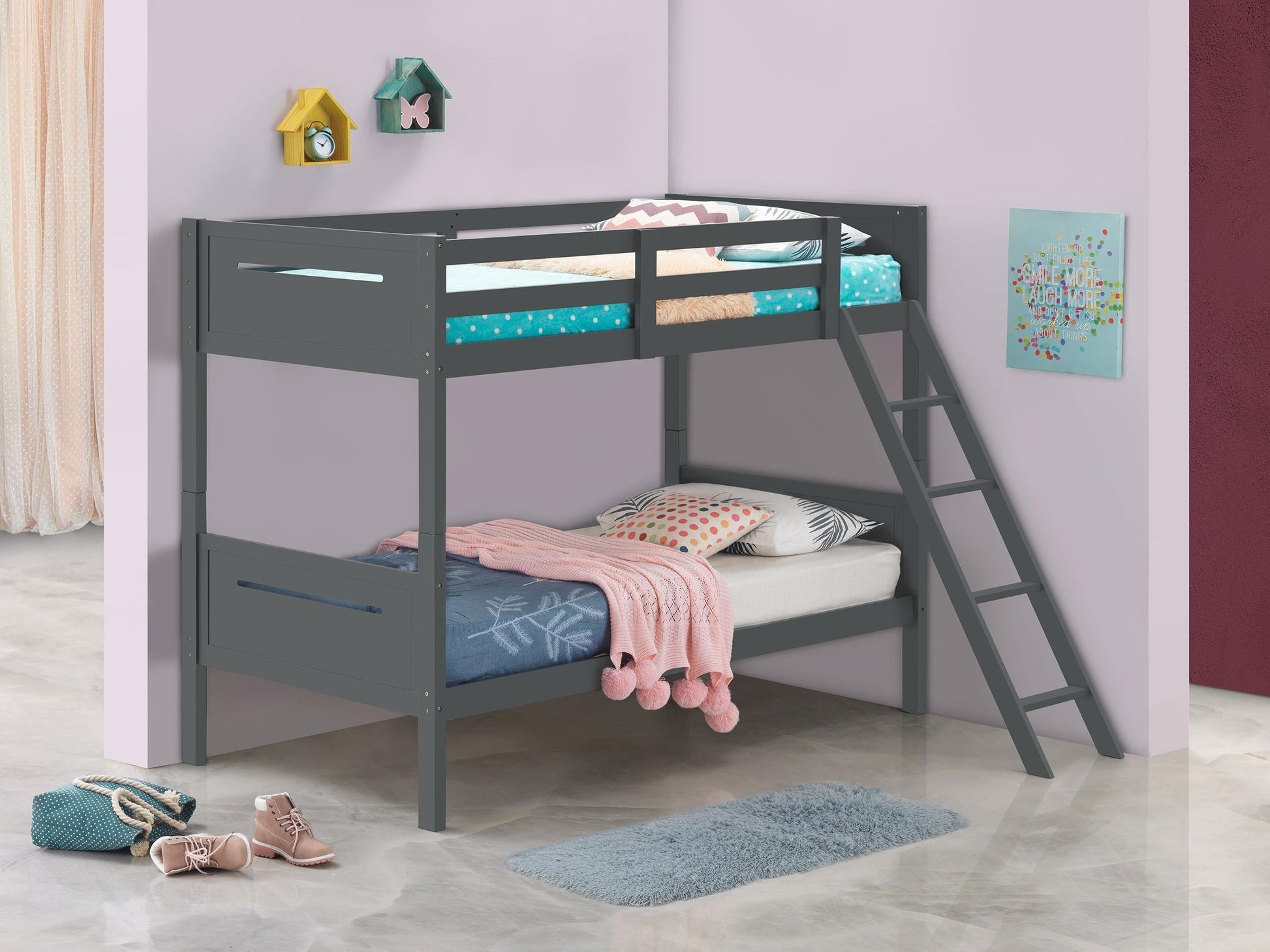 Littleton T/T Bunk Bed - Grey
