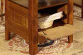 D121 Oak Finish Counter Height Dining Set