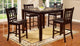 D125 Espresso Finish Counter Height Dining Set