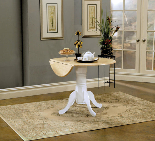 Allison Dining Table in White - Coaster Furniture