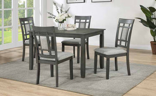 D224 5-PC Dinette Set Table & 4 Chairs Dining Set