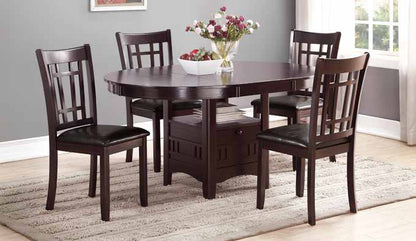 D254 Espresso Finish Dining Set Dining Set