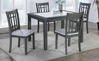 D256 5-PC Dinette Set Table & 4 Chairs Dining Set