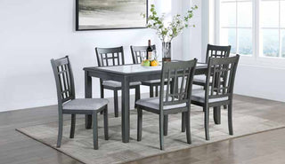 D266 7-PC Dinette Set Table & 4 Chairs Dining Set