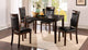 D267 5 PC Dinette Set Table & 4 Chairs Dining Set