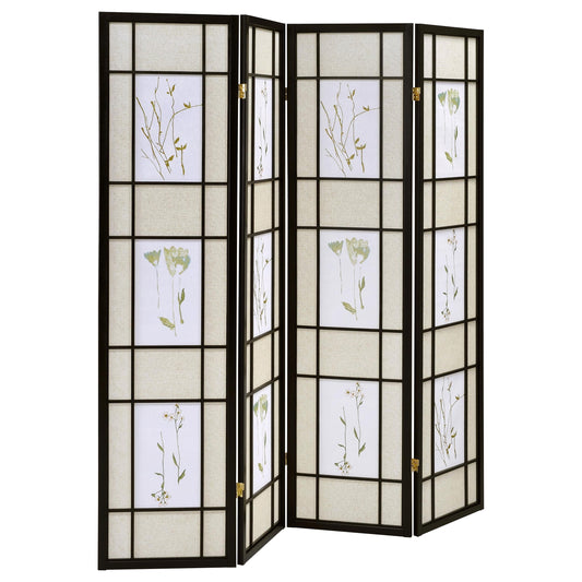 Catabella Room Divider in Black - Coaster Furniture