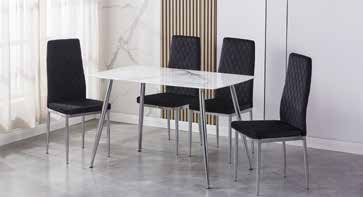 D073-BK Dining Set