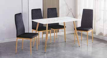 D074-BK Dining Set