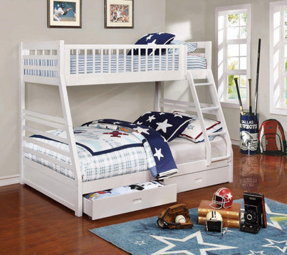 Ashton T/F Bunk Bed - White