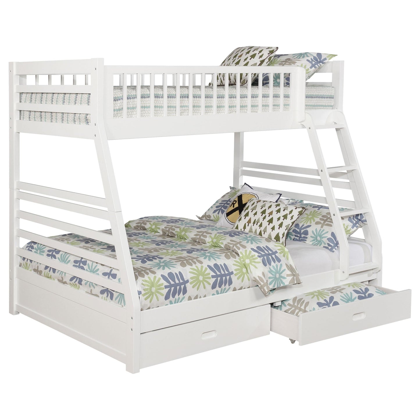Ashton T/F Bunk Bed - White