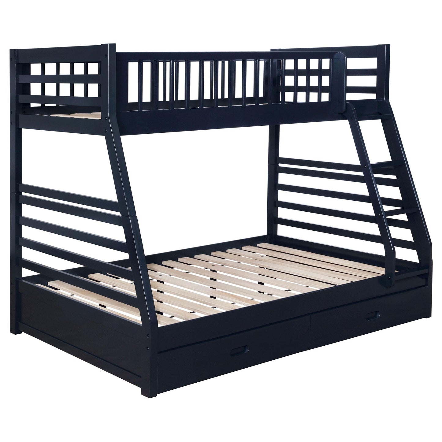 Ashton T/F Bunk Bed - Navy Blue