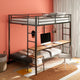 Bettoni F/T Workstation Bunk Bed - Matte Black
