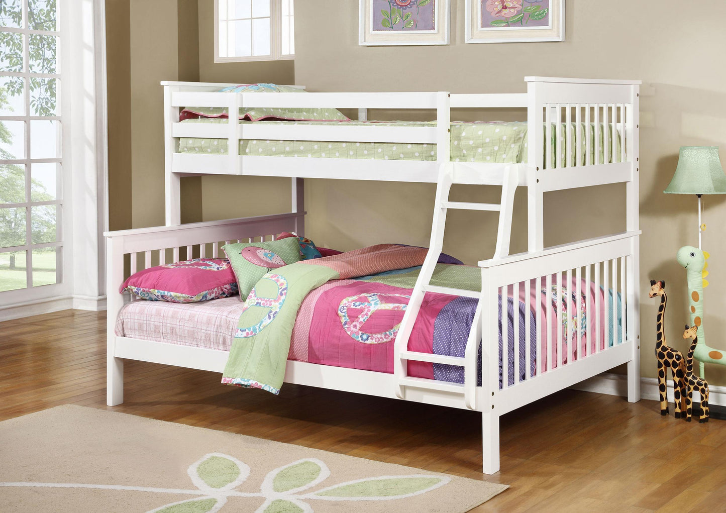 Chapman T/F Bunk Bed - White