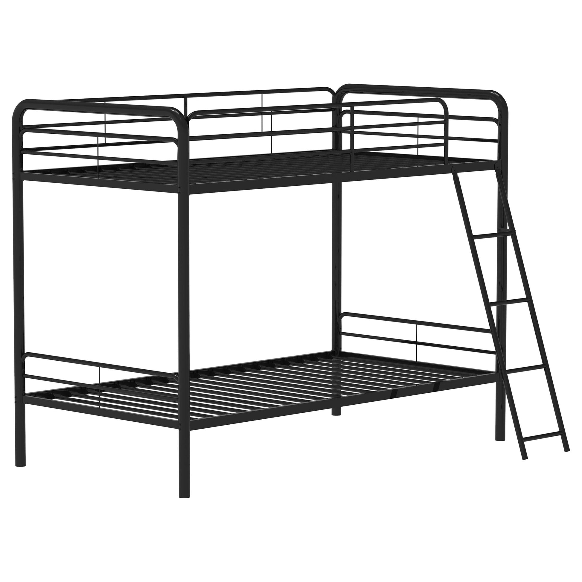 Carson T/T Bunk Bed - Glossy Black